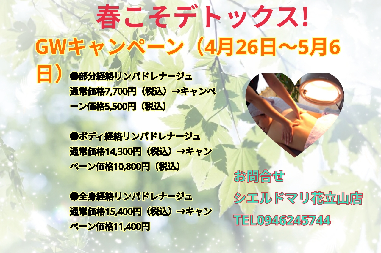 GWキャンペーン